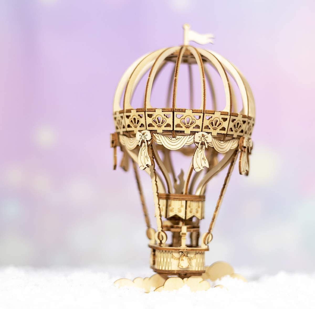  Mô Hình Gỗ 3D Lắp Ráp ROBOTIME Khinh Khí Cầu (140 manh, Hot Air Balloon) TG406 – WP058 