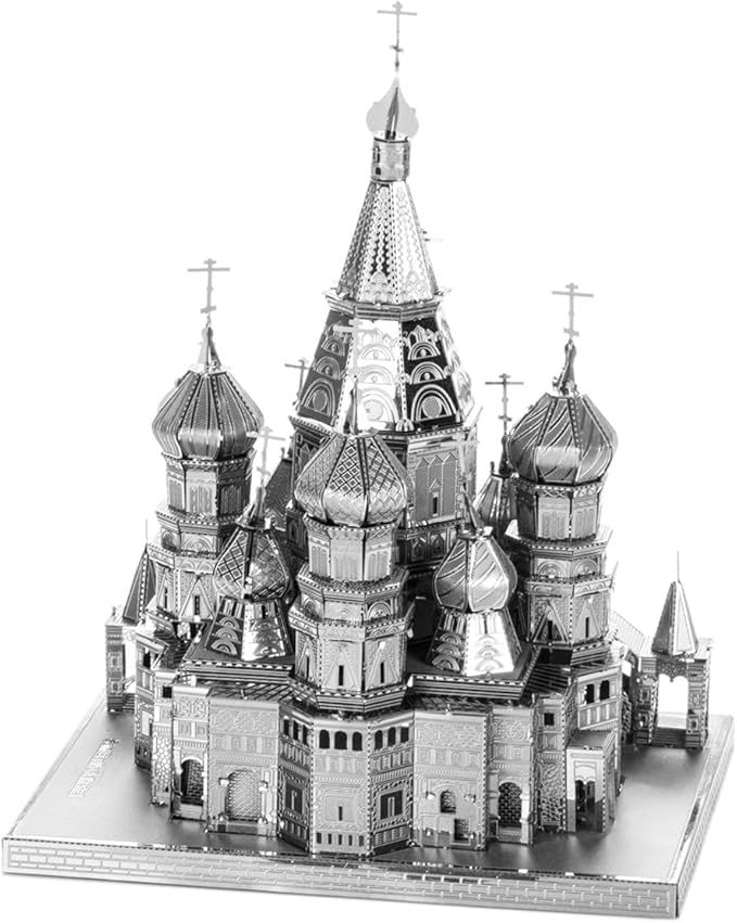  Mô Hình Kim Loại Lắp Ráp 3D Piececool Nhà Thờ Chính Tòa (96 mảnh, Saint Basil) HP014-S – MP438 
