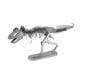 Mô Hình Kim Loại Lắp Ráp 3D Metal Mosaic Bộ Xương Khủng Long (35 mảnh, yrannosaurus Rex Skeleton) – MP724