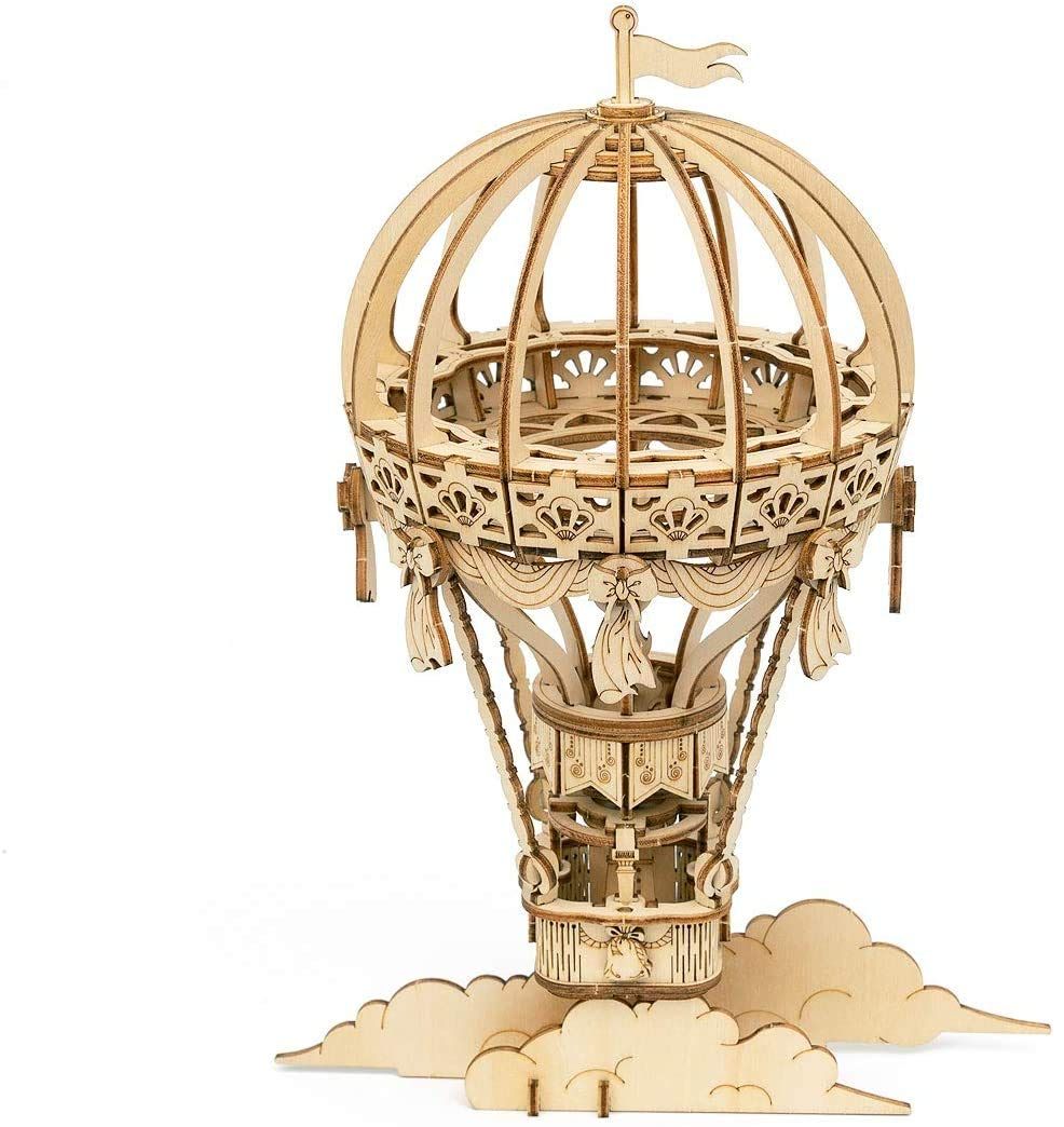  Mô Hình Gỗ 3D Lắp Ráp ROBOTIME Khinh Khí Cầu (140 manh, Hot Air Balloon) TG406 – WP058 