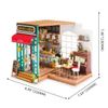  Mô Hình Gỗ 3D Lắp Ráp ROBOTIME DIY Dollhouse Nhà Tí Hon (300 mảnh, Simon’s Coffee) DG109 – WP044 