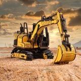  Mô Hình Gỗ 3D Lắp Ráp ROBOTIME ROKR Xe Máy Xúc (101 mảnh, Excavator) TG508K – WP247 