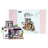  Mô Hình Gỗ 3D Lắp Ráp ROBOTIME DIY Dollhouse Nhà Tí Hon (300 mảnh, Kevin's Studio) DG13 – WP050 