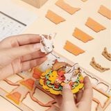  Mô Hình Gỗ 3D Lắp Ráp ROBOTIME Hộp Nhạc Chúc Mừng Sinh Nhật (96 mảnh, Happy Birthday Music Box) AM42 – WP006 