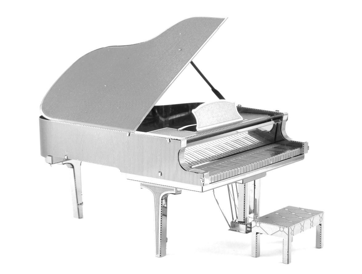  Mô Hình Kim Loại Lắp Ráp 3D Metal Mosaic Đàn Grand Piano (35 mảnh) – MP708 