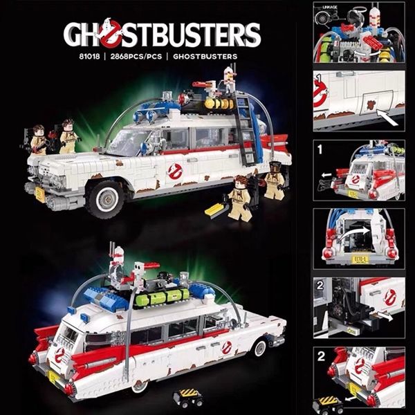  Mô Hình Nhựa 3D Lắp Ráp Xe Ghostbusters Ecto-1 88816 (2352 mảnh) - LG0088 