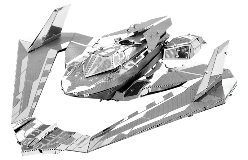  Mô Hình Kim Loại Lắp Ráp 3D Metal Head Batman Phi Thuyền Batwing Trong Phim Batman vs Superman (50 mảnh, Spaceship) – MP1025 