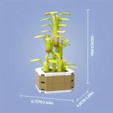  Mô Hình Nhựa 3D Lắp Ráp TEC CREATOR Chậu Hoa Nhỏ (90 mảnh, Small Flower Pot , Giao ngẫu nhiên) - LG0178 