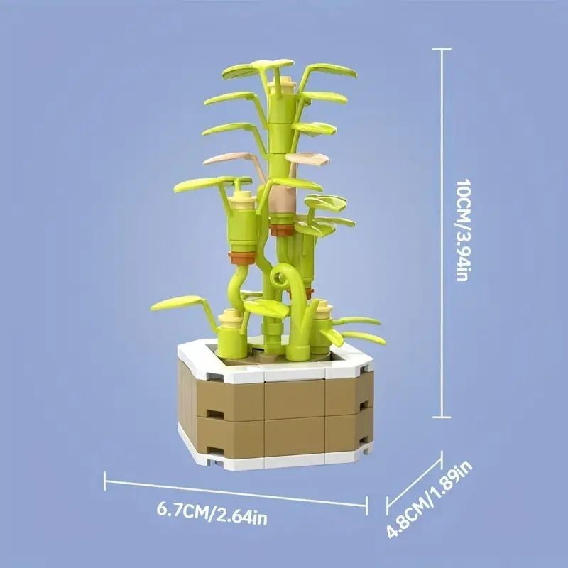  Mô Hình Nhựa 3D Lắp Ráp TEC CREATOR Chậu Hoa Nhỏ (90 mảnh, Giao ngẫu nhiên) - LG0178 