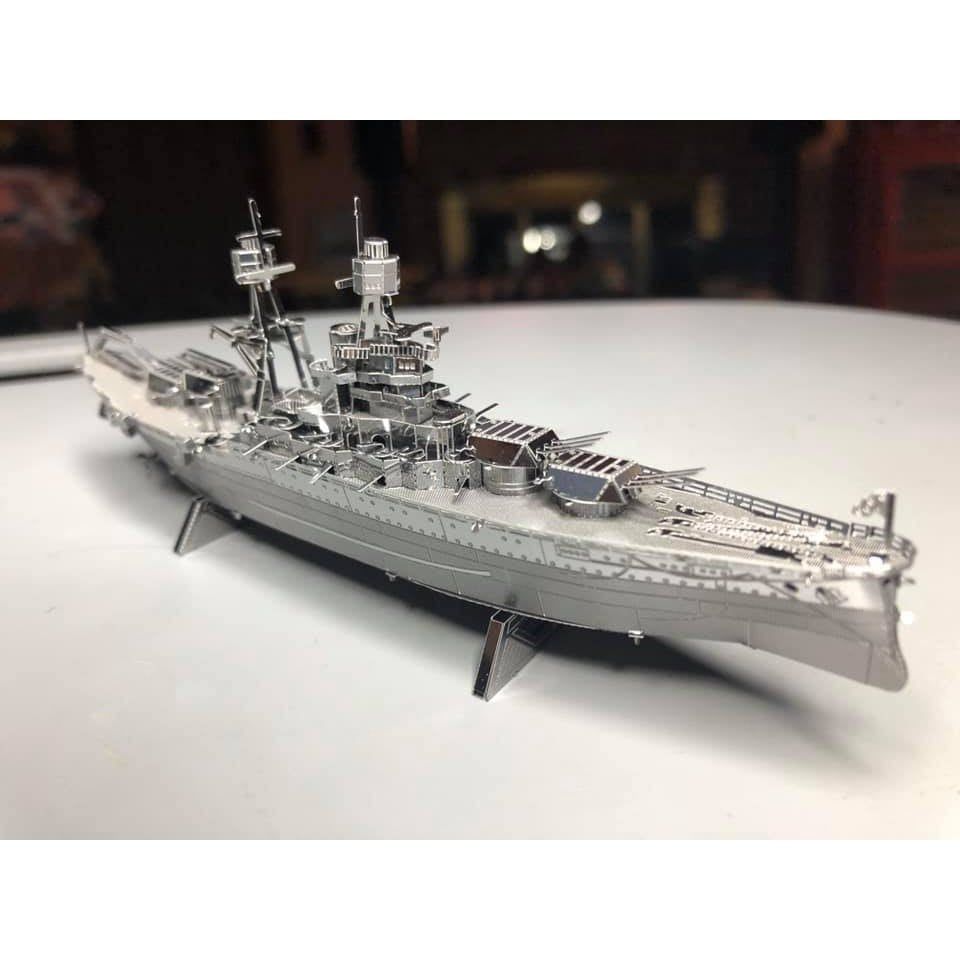  Mô Hình Kim Loại Lắp Ráp 3D Metal Mosaic USS Arizona – MP716 