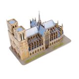  Mô Hình Giấy 3D Lắp Ráp CubicFun Nhà Thờ Đức Bà Paris (53 mảnh, Notre Dame De Paris) C242h - PP083 