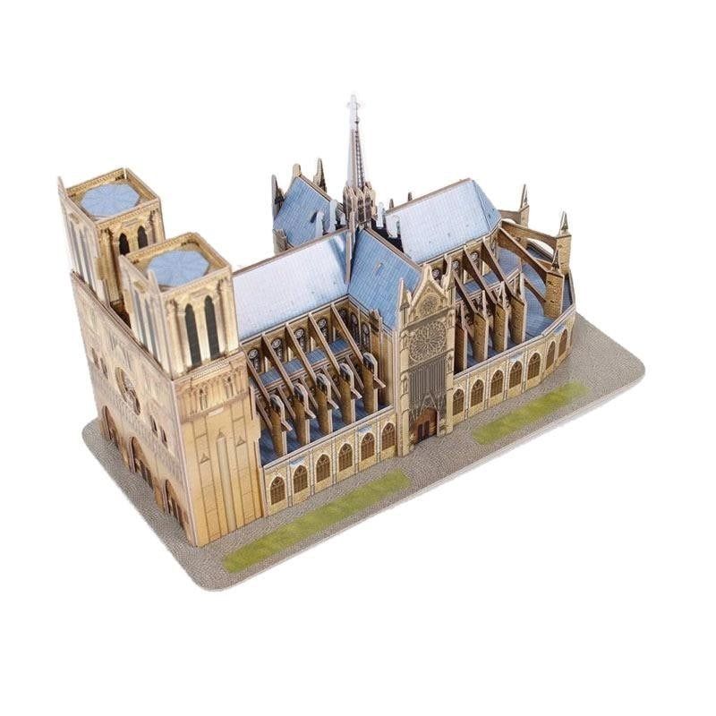  Mô Hình Giấy 3D Lắp Ráp CubicFun Nhà Thờ Đức Bà Paris (53 mảnh, Notre Dame De Paris) C242h - PP083 