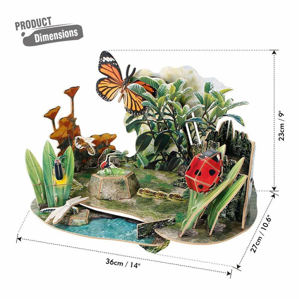  Mô Hình Giấy 3D Lắp Ráp CubicFun Sức Mạnh Của Côn Trùng (55 mảnh, National Geographic Insect Superpowers) DS0982 - PP055 