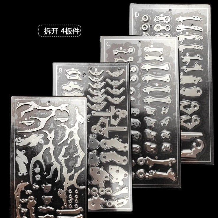  Mô Hình Kim Loại Lắp Ráp 3D Steel Warcraft Kim Nghê (20 mảnh, Kim Nghe) - SW036 