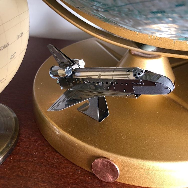  Mô Hình Kim Loại Lắp Ráp 3D Metal Mosaic NASA Shuttle Enterprise (12 mảnh) – MP849 