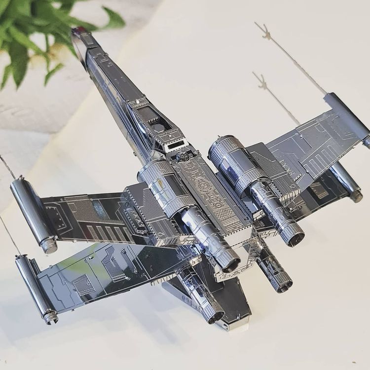  Mô Hình Kim Loại Lắp Ráp 3D Metal Mosaic Star Wars X-Wing Star Fighter – MP704 