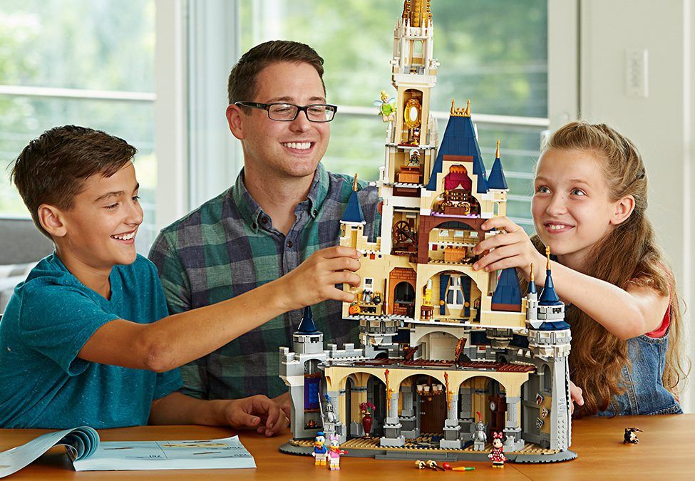  Mô Hình Nhựa 3D Lắp Ráp OEM Lâu Đài Disney 63088 (4095 mảnh, Lego 71040 The Disney Castle) - LG0146 