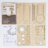  Mô Hình Gỗ 3D Lắp Ráp ROBOTIME Khinh Khí Cầu (140 manh, Hot Air Balloon) TG406 – WP058 