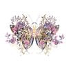Mô Hình Kim Loại Lắp Ráp 3D MU Nghê Ca Hồ Điệp (60 mảnh, Butterfly Nige) YM-N149-B – MP1287