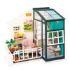 Mô Hình Gỗ 3D Lắp Ráp ROBOTIME DIY Dollhouse Nhà Tí Hon (200,mảnh Balcony Daydreaming) DGM05 – WP045
