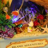  Mô Hình Gỗ 3D Lắp Ráp CUTE ROOM Island Adventures (100 mảnh Box Theatre)  Q002 – WP191 
