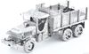 Mô Hình Kim Loại Lắp Ráp 3D Metal Works Xe Chở Hàng Quân Đội (35 mảnh, Military Cargo Vehicle) – MP268