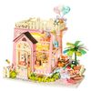 Mô Hình Gỗ 3D Lắp Ráp ROBOTIME Rolife Nhà Tí Hon Góc Nghỉ Lễ (144 mảnh, Holiday Party Time) DG153 – WP235