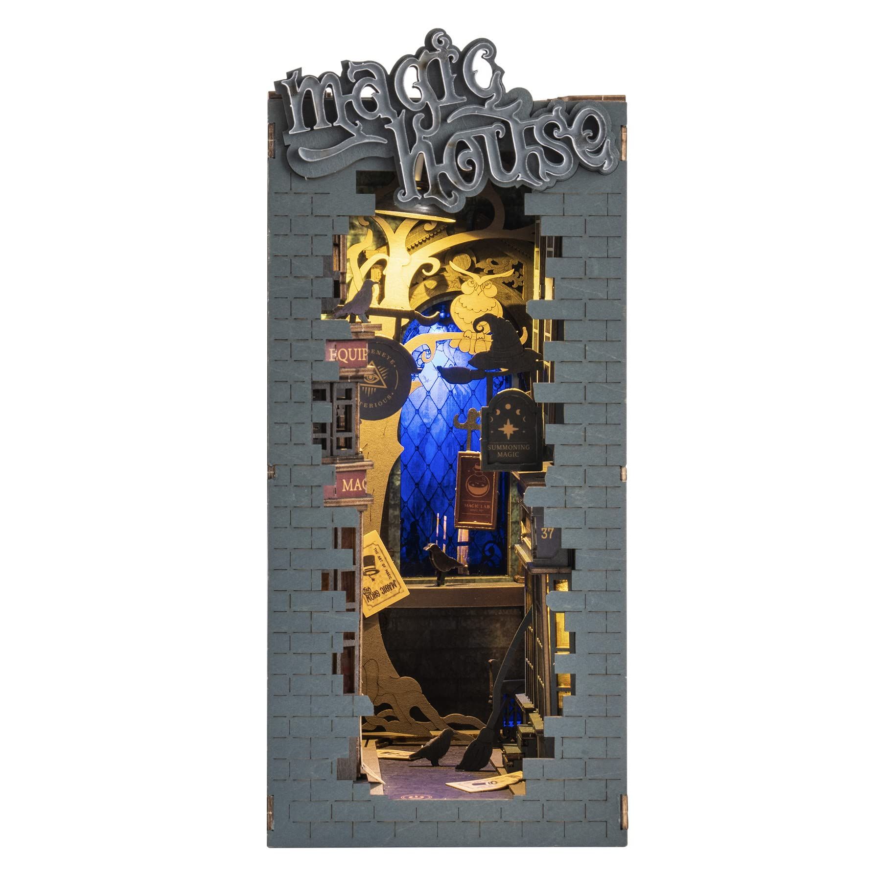  Mô Hình Gỗ 3D Lắp Ráp ROBOTIME ROLIFE Quyển Sách (216 mảnh, Magic House) TGB03 - WP255 