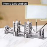  Mô Hình Kim Loại Lắp Ráp 3D Piececool Cầu Tháp Luân Đôn (65 mảnh, Tower Bridge of London) HP009-S – MP370 