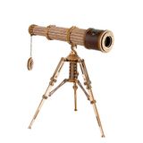  Mô Hình Gỗ 3D Lắp Ráp ROBOTIME ROKR Kính Viễn Vọng (314 mảnh, Monocular Telescope) ST004 – WP206 