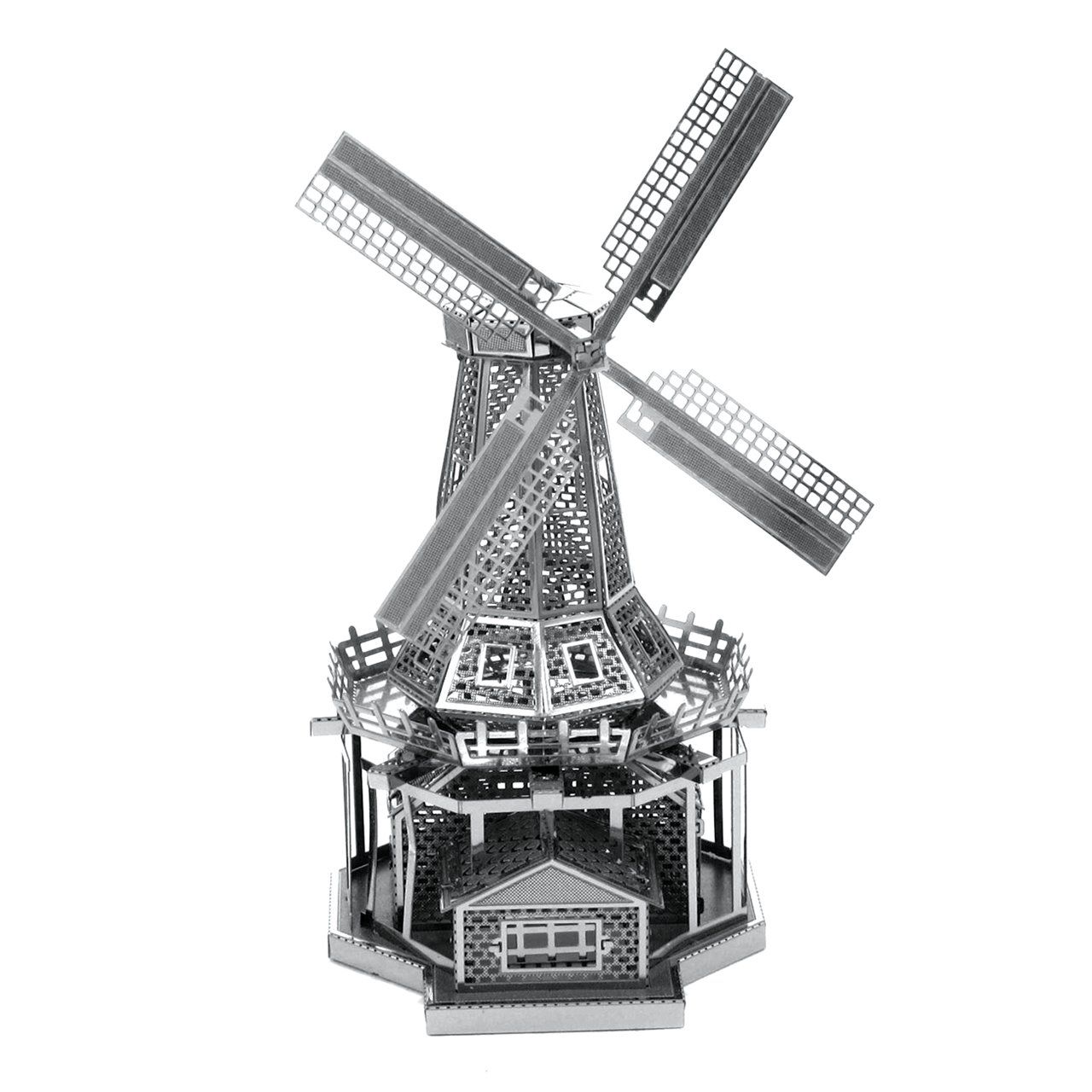  Mô Hình Kim Loại Lắp Ráp 3D Metal Mosaic Cối Xay Gió (20 mảnh, Windmill) – MP960 
