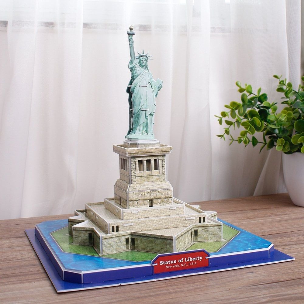  Mô Hình Giấy 3D Lắp Ráp CubicFun Tượng Nữ Thần Tự Do (39 mảnh, Statue of Liberty) C080h - PP080 