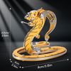  Mô Hình Kim Loại Lắp Ráp 3D Steel Warcraft Con Rắn (27 mảnh, Màu Bạc Vàng, Snake) - SW046 