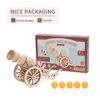  Mô Hình Gỗ 3D Lắp Ráp ROBOTIME ROKR (158 mảnh, Epic War Wheeled Siege Artillery) KW801 - WP238 