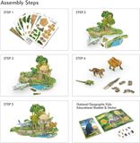  Mô Hình Giấy 3D Lắp Ráp CubicFun Khu Rừng Mưa Nhiệt Đới Amazon (43 mảnh, National Geographic Amazon Rain Forest) DS0979h - PP054 