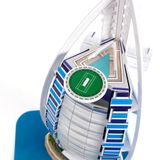  Mô Hình Giấy 3D Lắp Ráp CubicFun Khách Sạn 7 Sao Burj Al Arab (46 mảnh, Burj Al Arab) C065h - PP079 