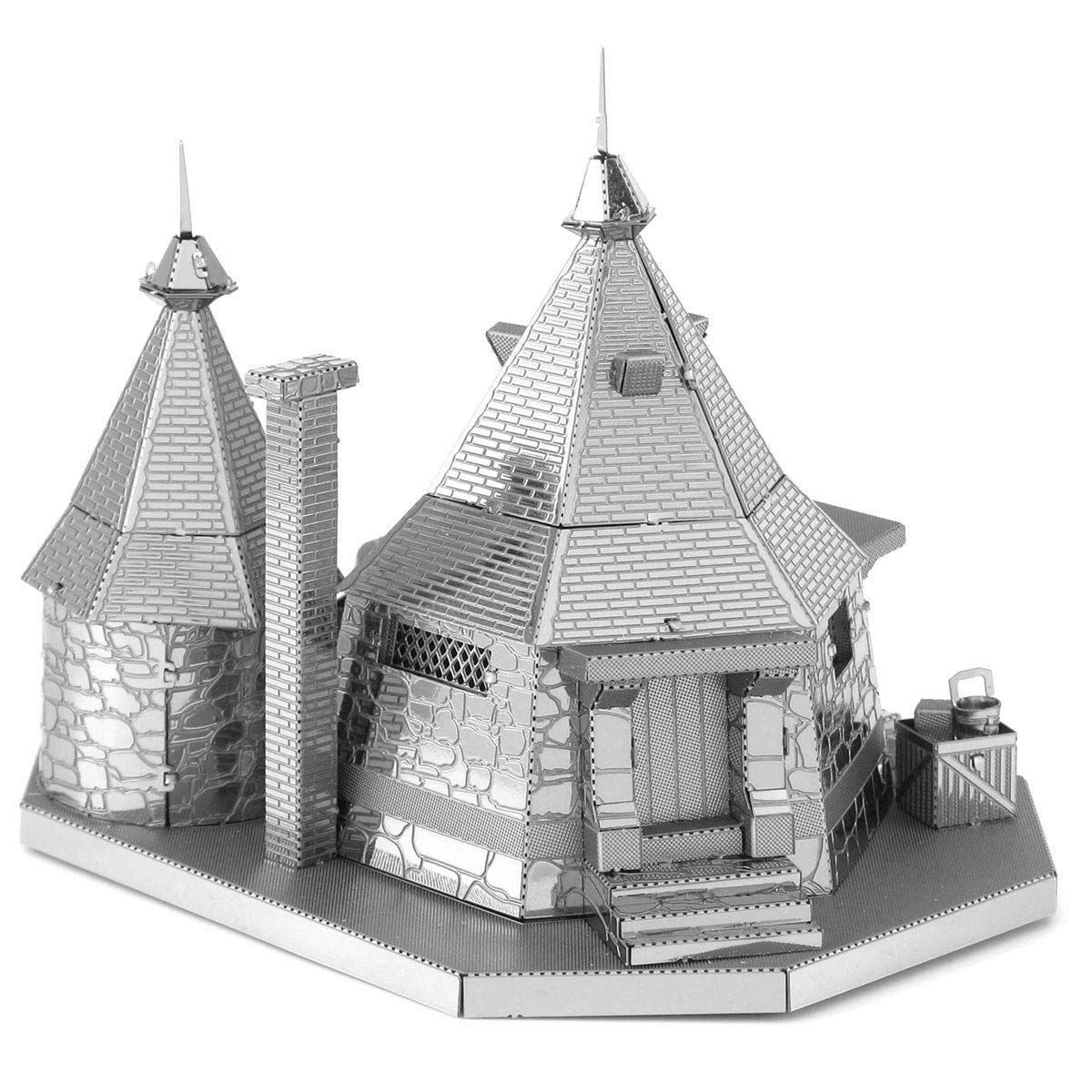  Mô Hình Kim Loại Lắp Ráp 3D Metal Head Harry Potter Túp lều (35 mảnh, Rubeus Hagrid) – MP402 