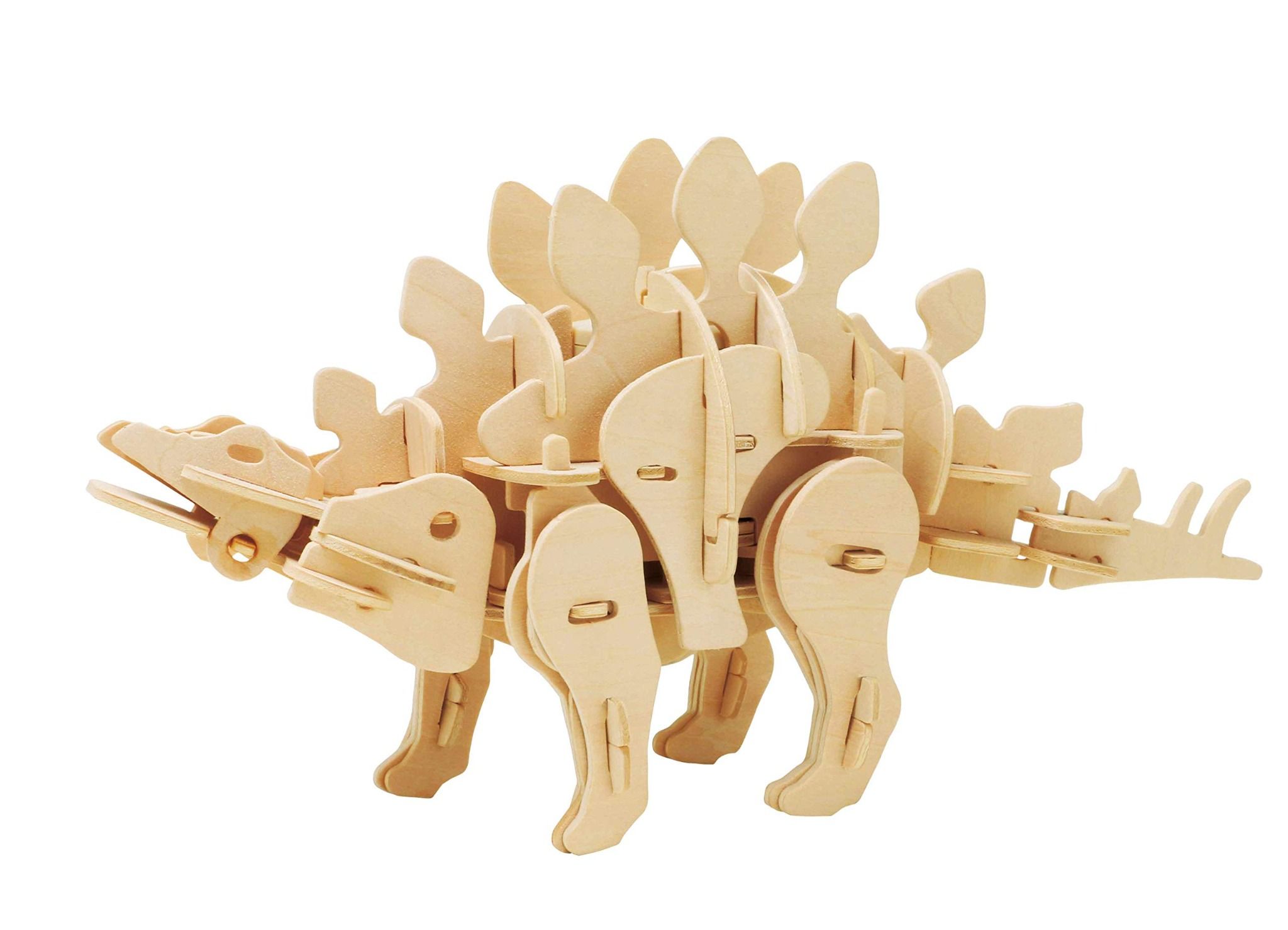  Mô Hình Gỗ 3D Lắp Ráp ROBOTIME Robotic Dinosaurs Khủng Long Kiếm (75 mảnh, Stegosaurus) D440 – WP038 