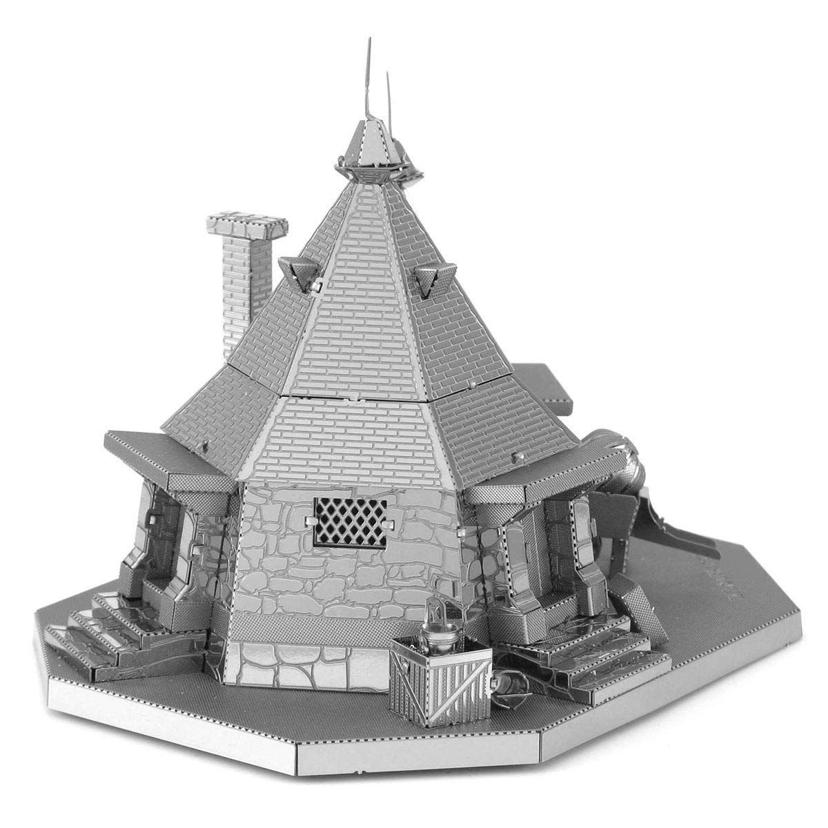  Mô Hình Kim Loại Lắp Ráp 3D Metal Head Harry Potter Túp lều (35 mảnh, Rubeus Hagrid) – MP402 