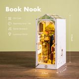  Mô Hình Gỗ 3D Lắp Ráp ROBOTIME ROLIFE Quyển Sách (340 mảnh, Sunshine Town) TGB02 - WP254 