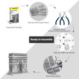  Mô Hình Kim Loại Lắp Ráp 3D Piececool Khải Hoàn Môn (41 mảnh, Arc De Triomphe) HP008-S – MP373 