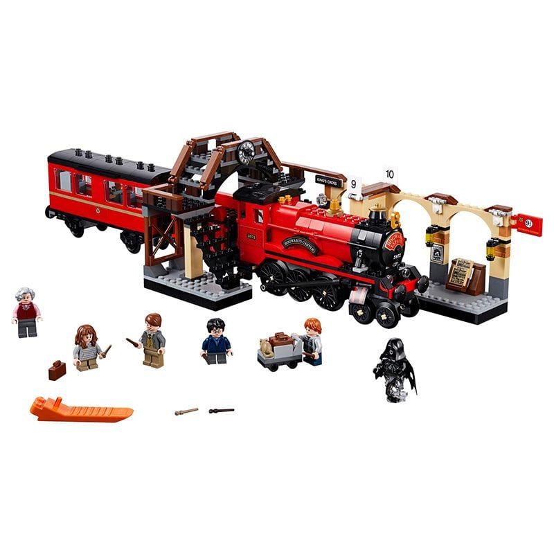 Mô Hình Nhựa 3D Lắp Ráp OEM Harry Potter Tàu Hogwarts Express (801 mảnh) 6060 - LG0135 