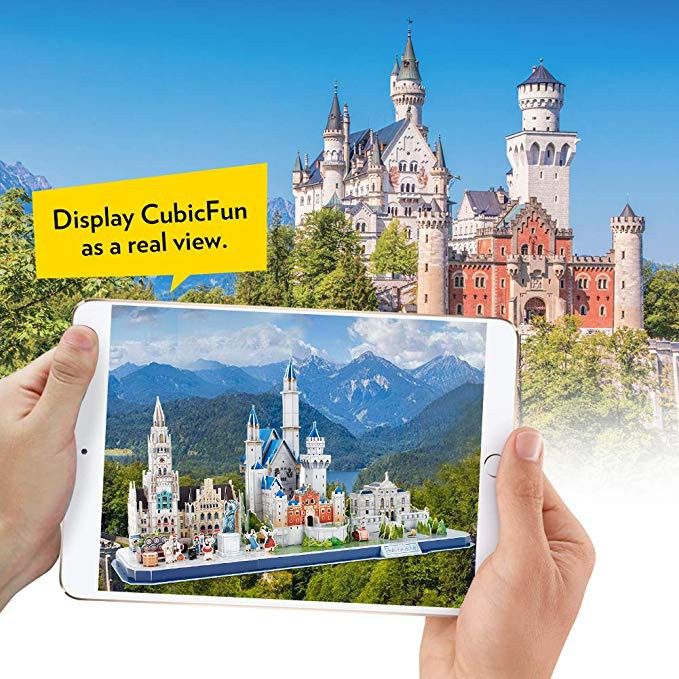  Mô Hình Giấy 3D Lắp Ráp CubicFun Bavaria Cityline (178 mảnh) MC267h - PP032 