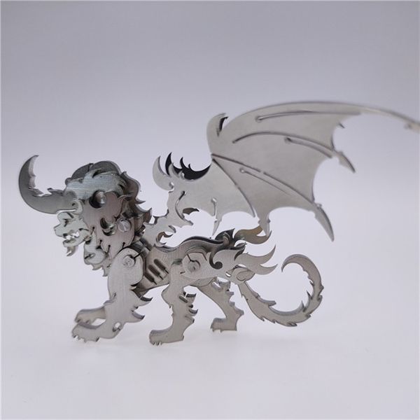  Mô Hình Kim Loại Lắp Ráp 3D Steel Warcraft Kim Nghê (20 mảnh, Kim Nghe) - SW036 