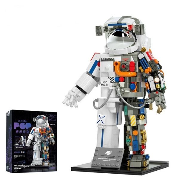  Mô Hình Nhựa 3D Lắp Ráp JAKI  Phi hành gia (900 mảnh, Astronaut) JK9106 - LG0167 