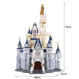  Mô Hình Nhựa 3D Lắp Ráp OEM Lâu Đài Disney 63088 (4095 mảnh, Lego 71040 The Disney Castle) - LG0146 