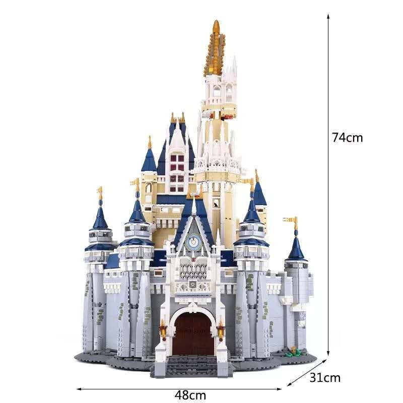  Mô Hình Nhựa 3D Lắp Ráp OEM Lâu Đài Disney (4095 mảnh, Lego 71040 The Disney Castle) 63088 - LG0146 