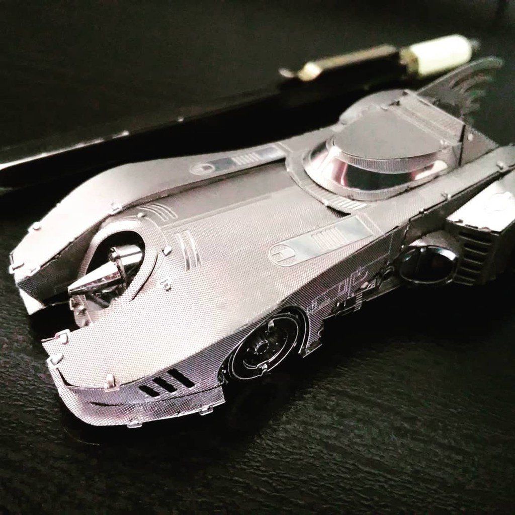  Mô Hình Kim Loại Lắp Ráp 3D Metal Mosaic Batman Xe Batmobile Movie 1989 (80 mảnh) – MP694 