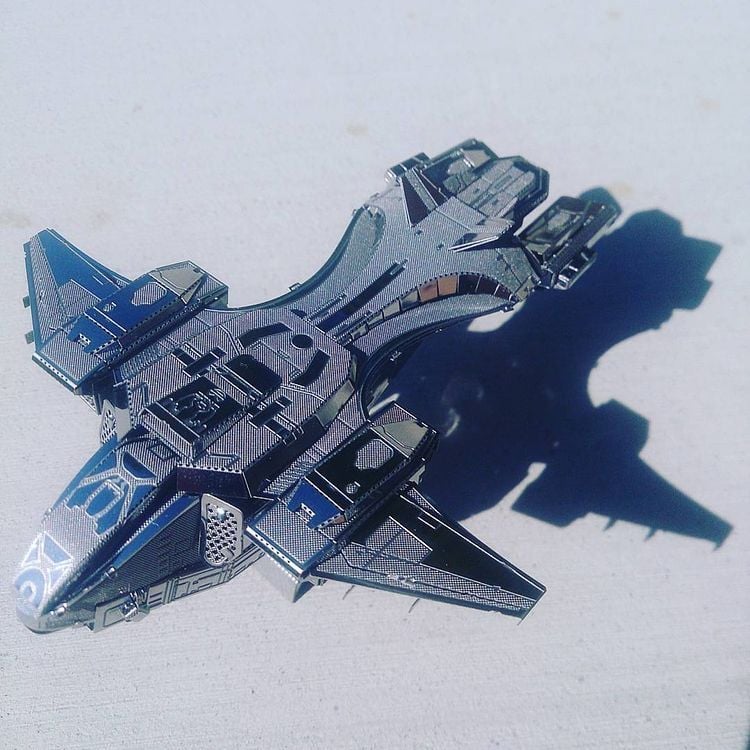  Mô Hình Kim Loại Lắp Ráp 3D Metal Mosaic UNSC Pelican (35 mảnh) – MP1009 