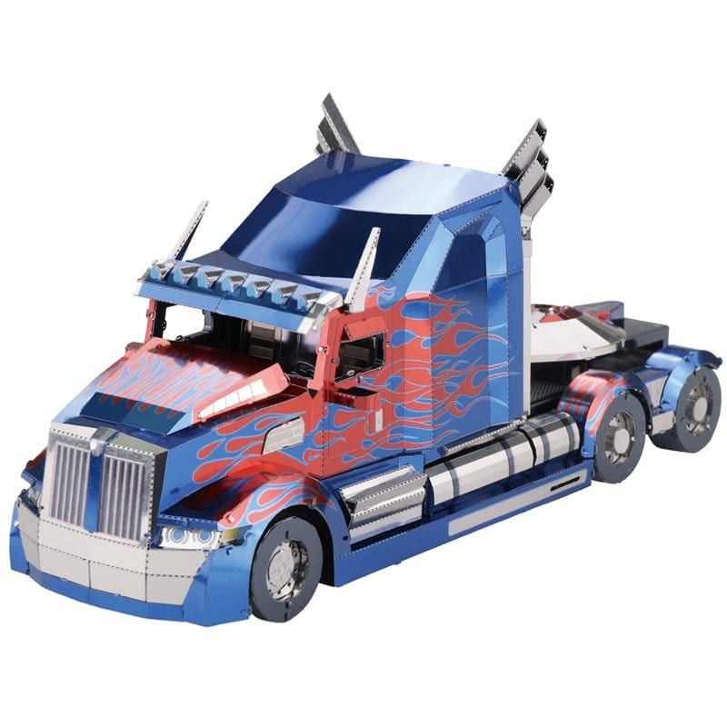  Mô Hình Kim Loại Lắp Ráp 3D MU Transformers Optimus Prime (143 mảnh, Western Star Truck) YM-L039 – MP468 
